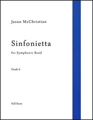 Sinfonietta Concert Band sheet music cover Thumbnail